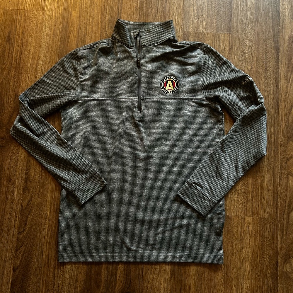 Gray Quarter-Zip Pullover with Atlanta United FC